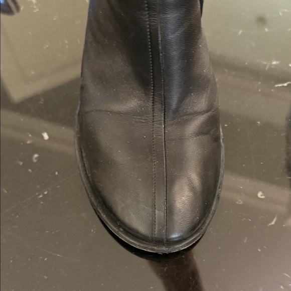 The Row Black Leather Boots - Picture 7 of 7